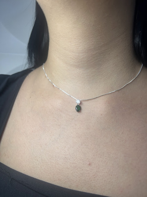 Colar Esperança Eterna Prateado