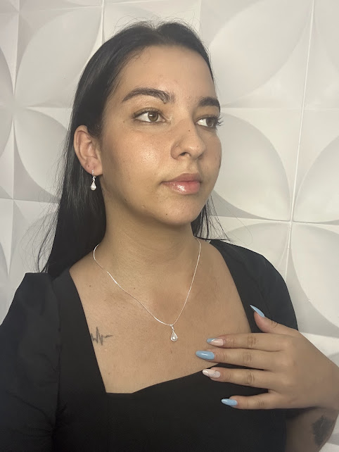 Colar Aurora Prateado