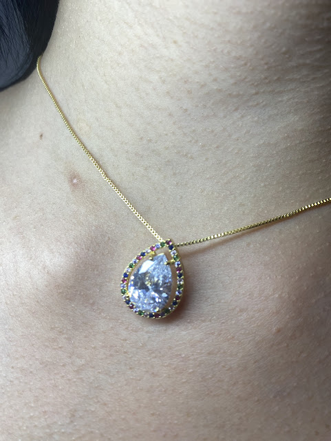 Colar Aura de Luz Iris