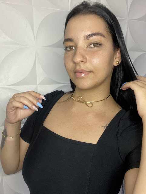 Choker Infinito Dourado