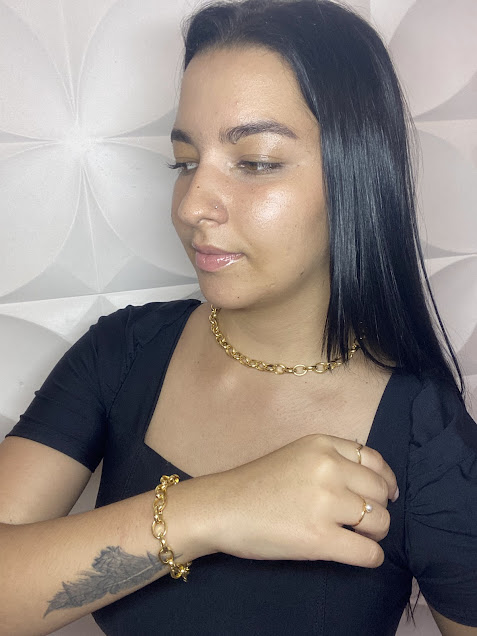 Pulseira Círculos que Conectam Dourado