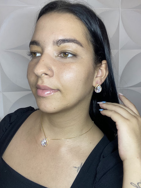 Brinco Aura de Luz Iris