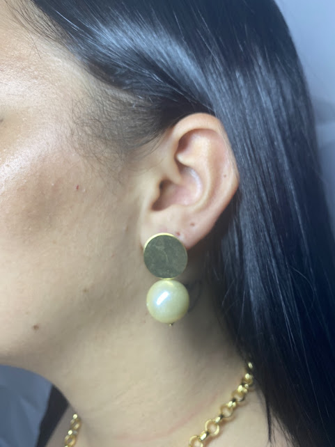 Brinco Essência Serena Dourado