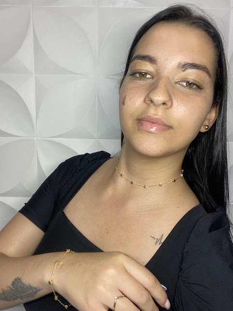 Choker Jardim Dourado