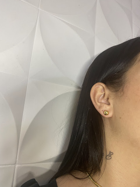 Brinco de Luz Dourado