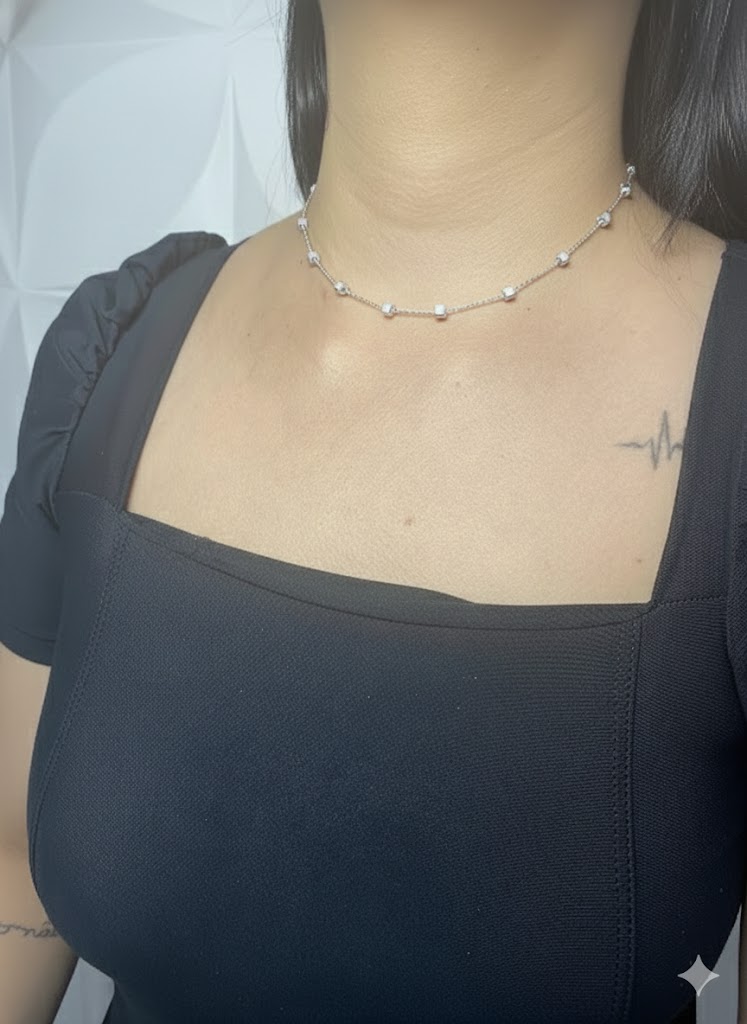 Corrente Caminhos Prateados