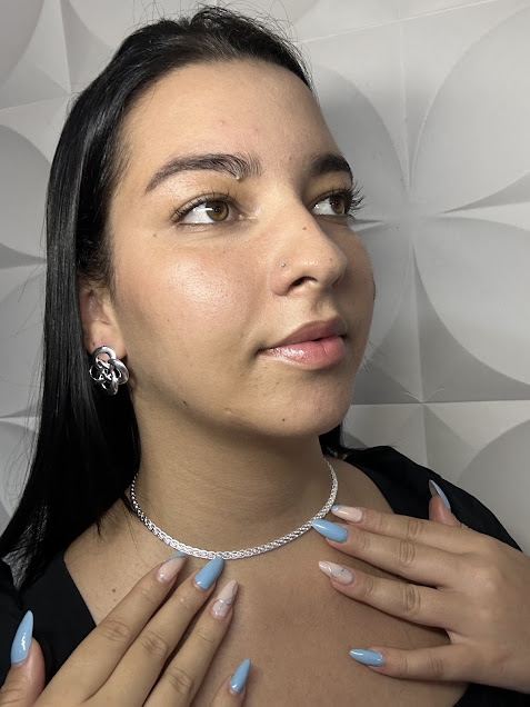 Choker Trama de Destino Prateado