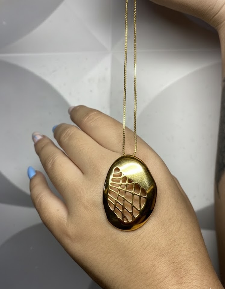 Pingente Horizonte Dourado