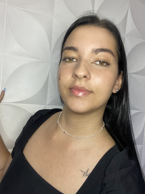 Choker Doce Amor Prateado