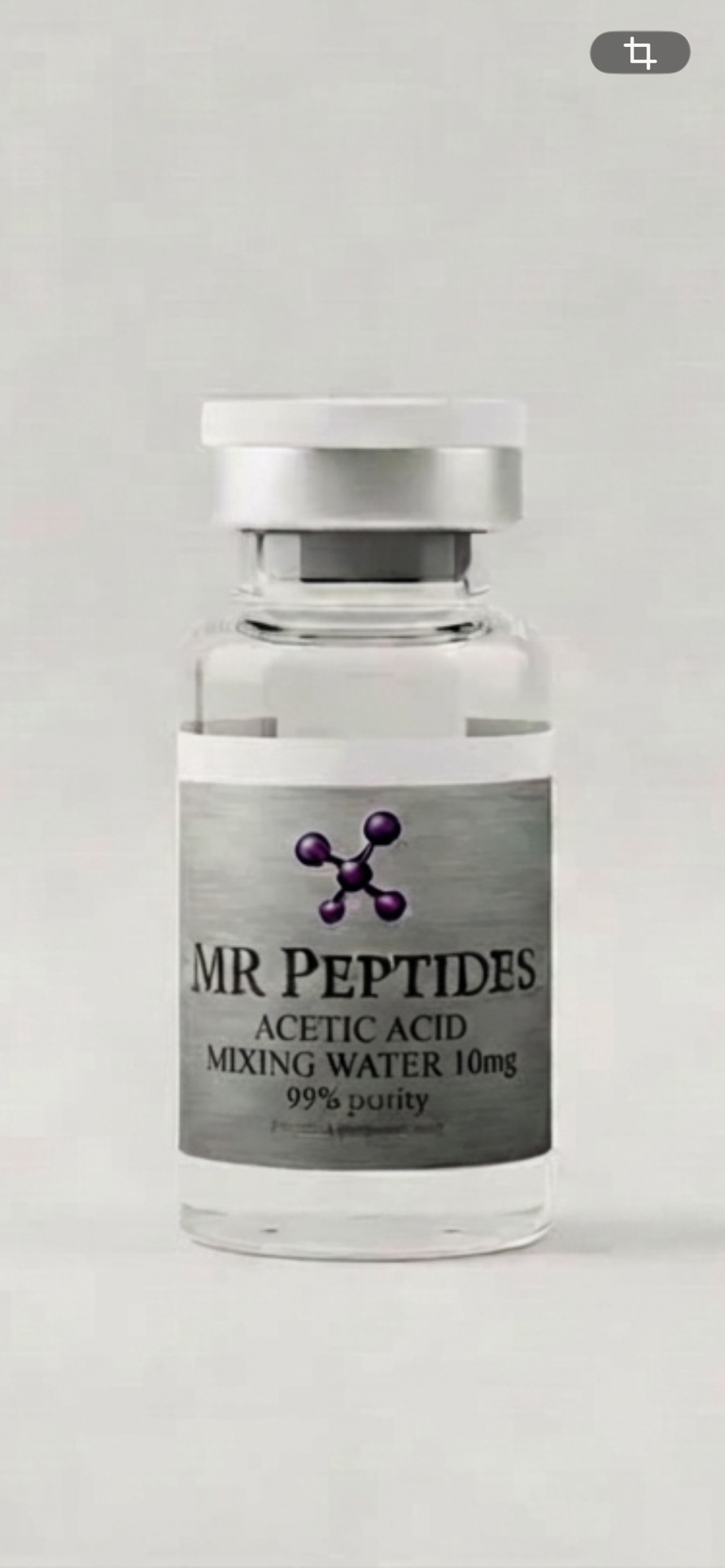 MR Peptides Acetic acid (0.6%) Mixing Water