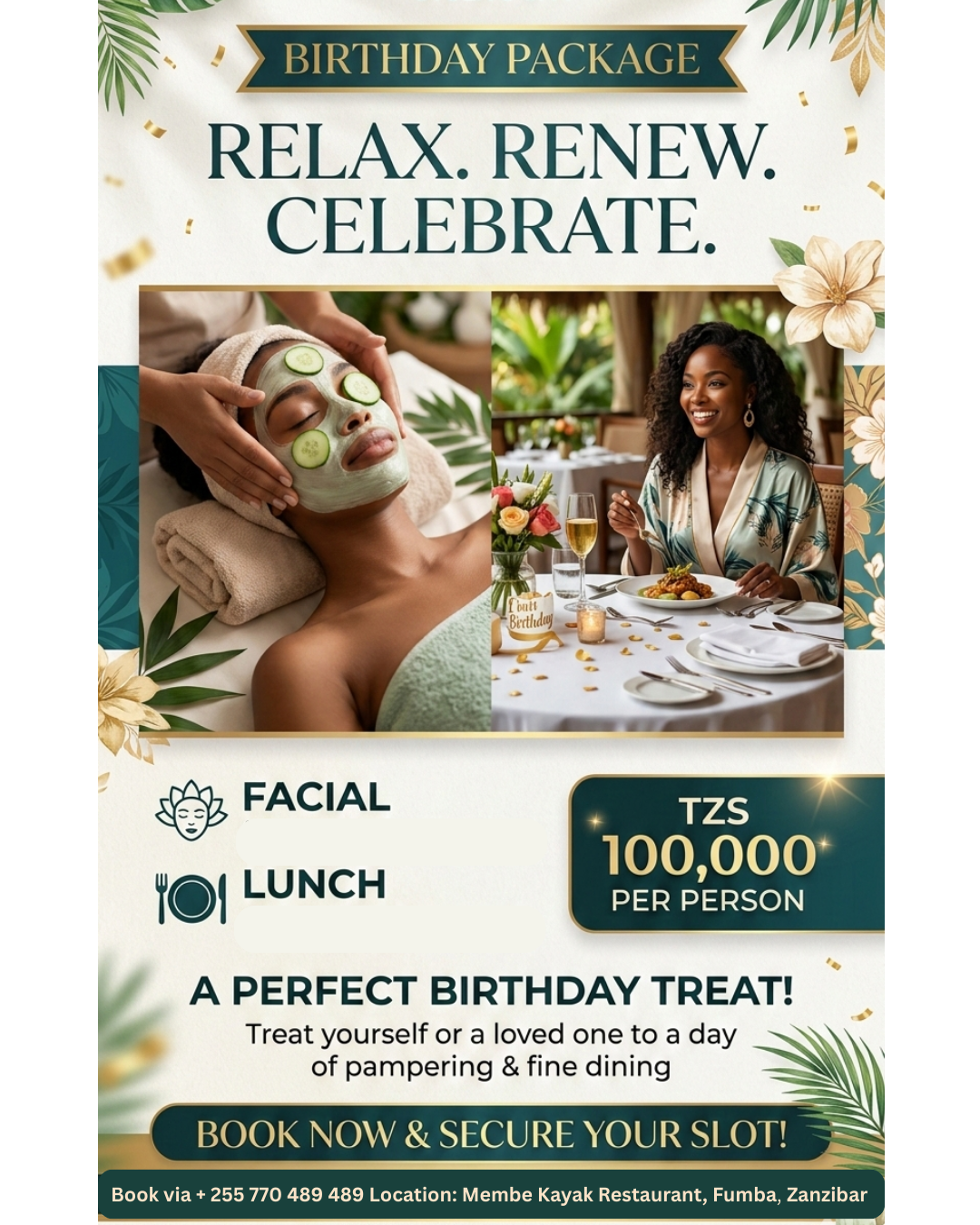 Birthday Package - Facial