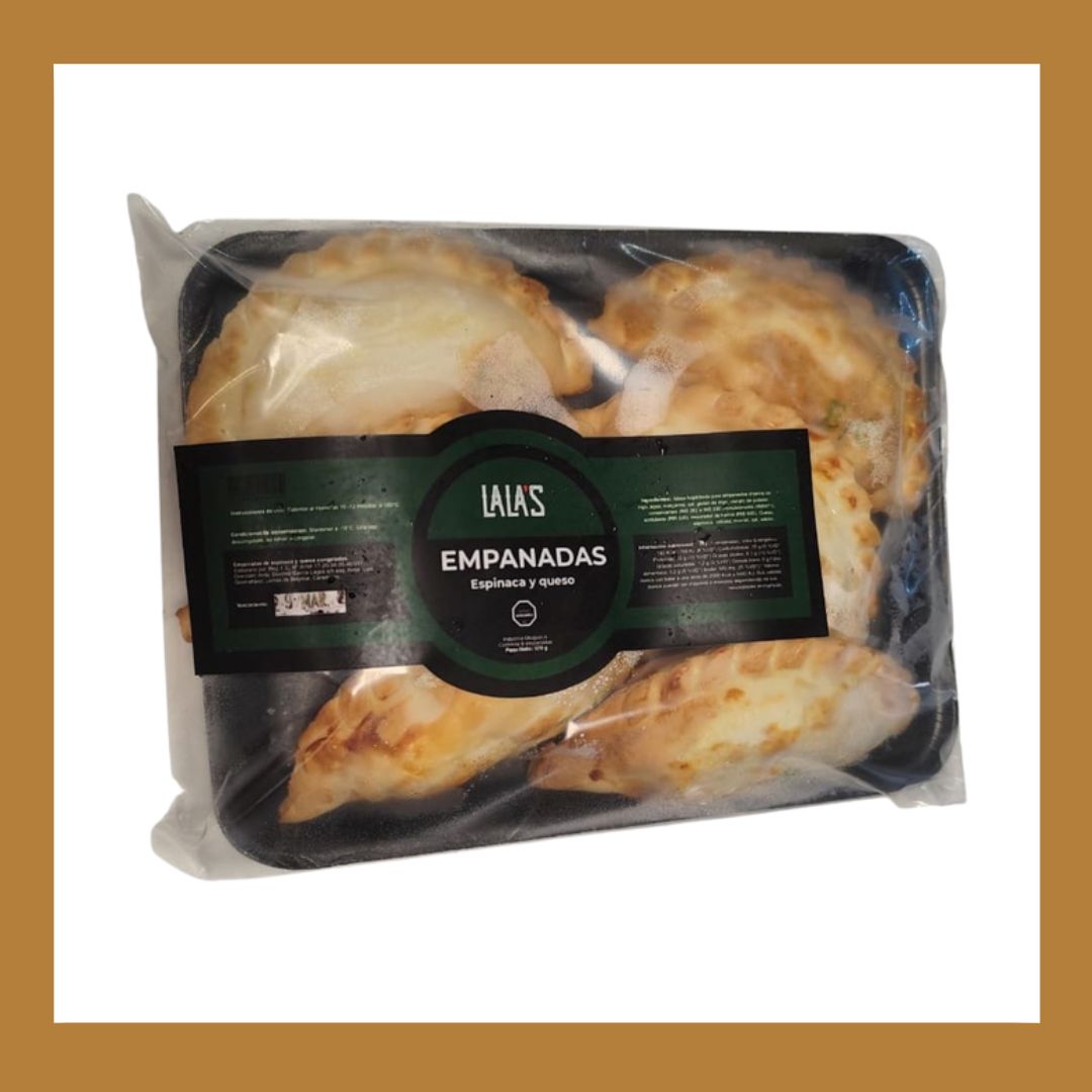 Empanadas de Espinaca y Queso 6 unidades