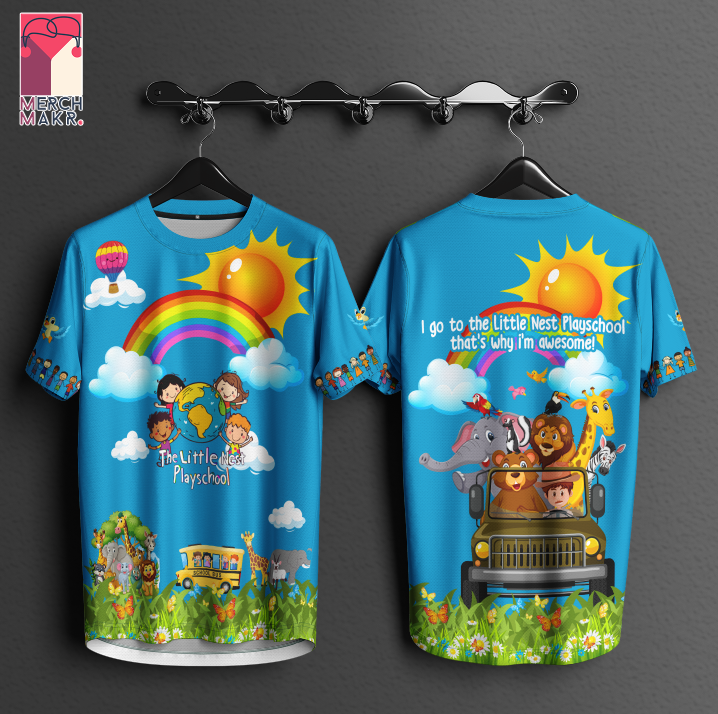 Little Nest Playschool Kids' T-Shirt