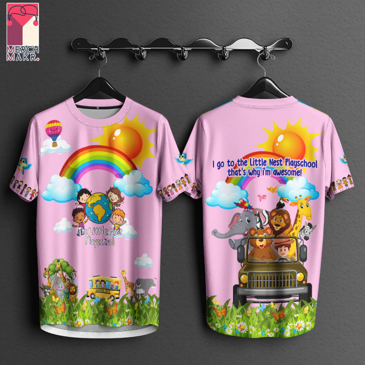 Little Nest Playschool Kids' T-Shirt