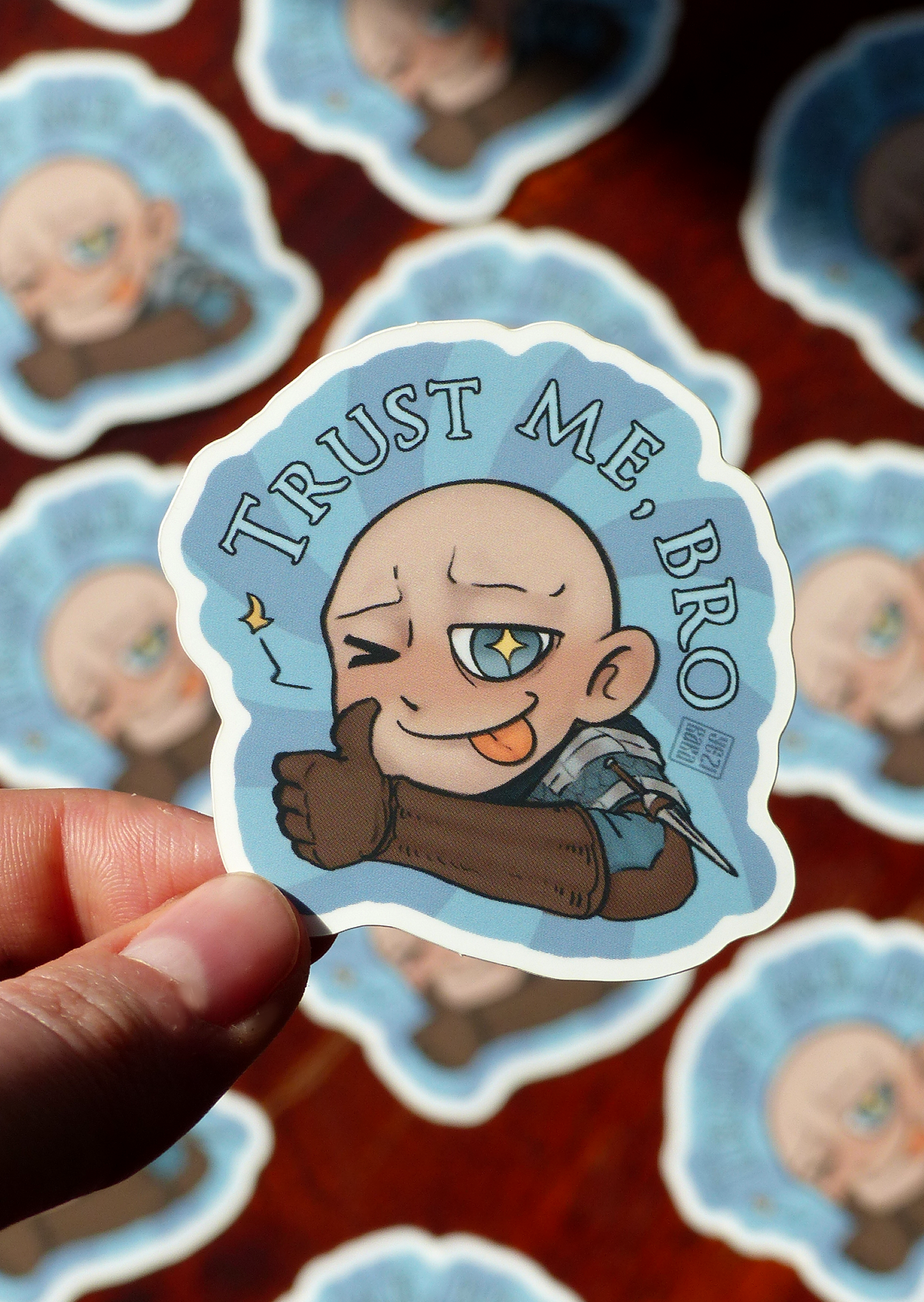 Trust me, bro Patches Sticker