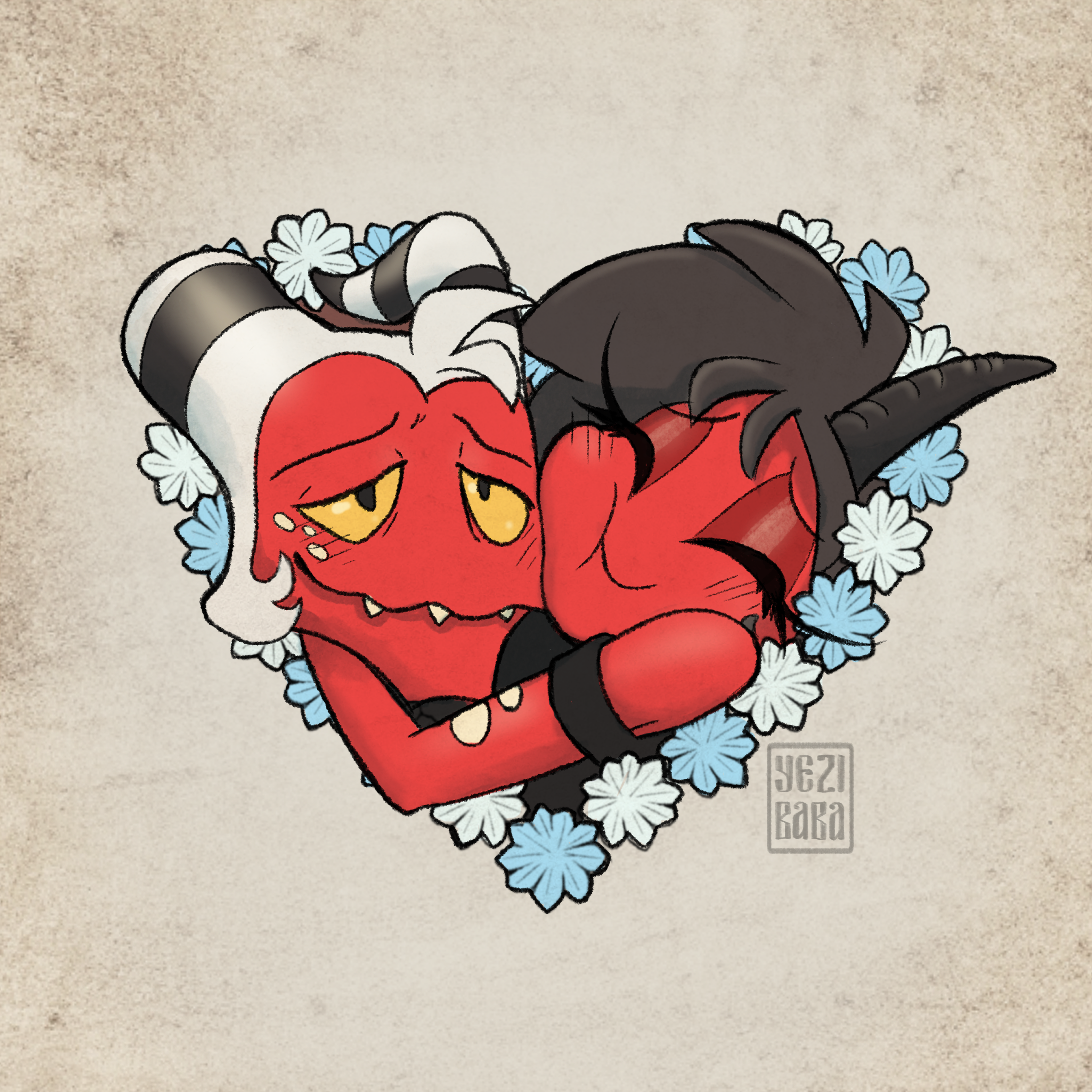 Dream Couple Postcard