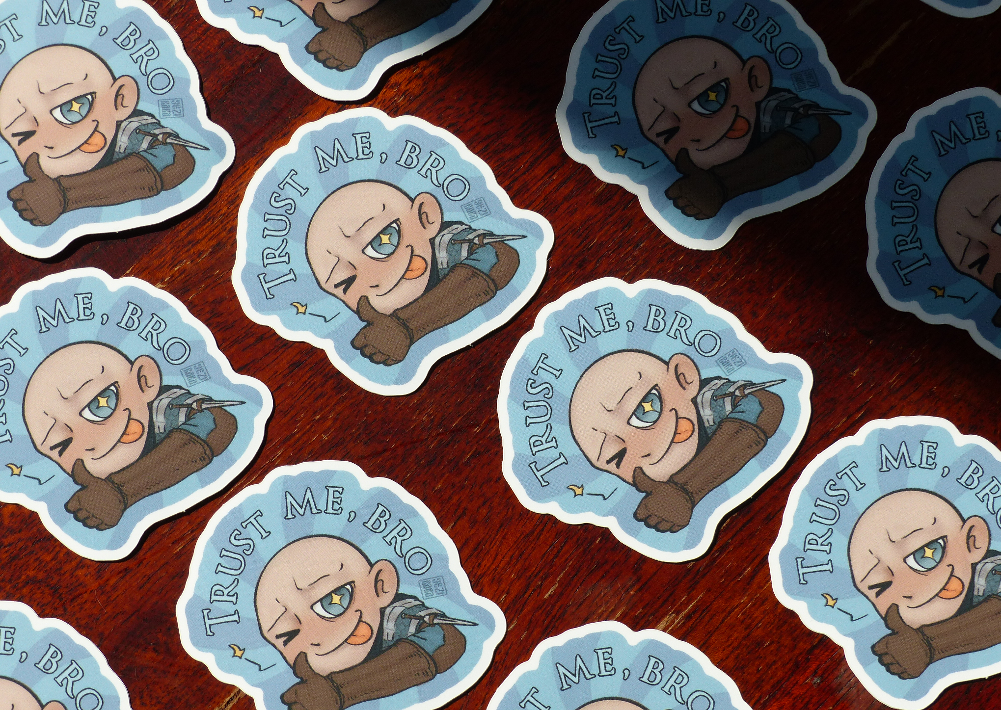 Trust me, bro Patches Sticker