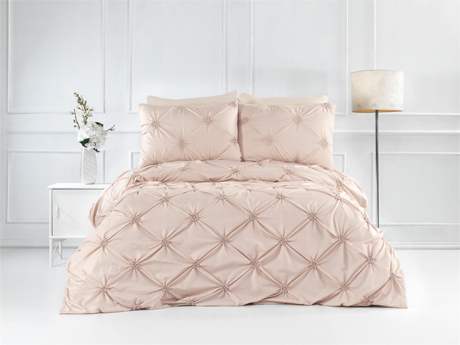 Elly – Луксозен спален комплект (6 части, 100% памук)