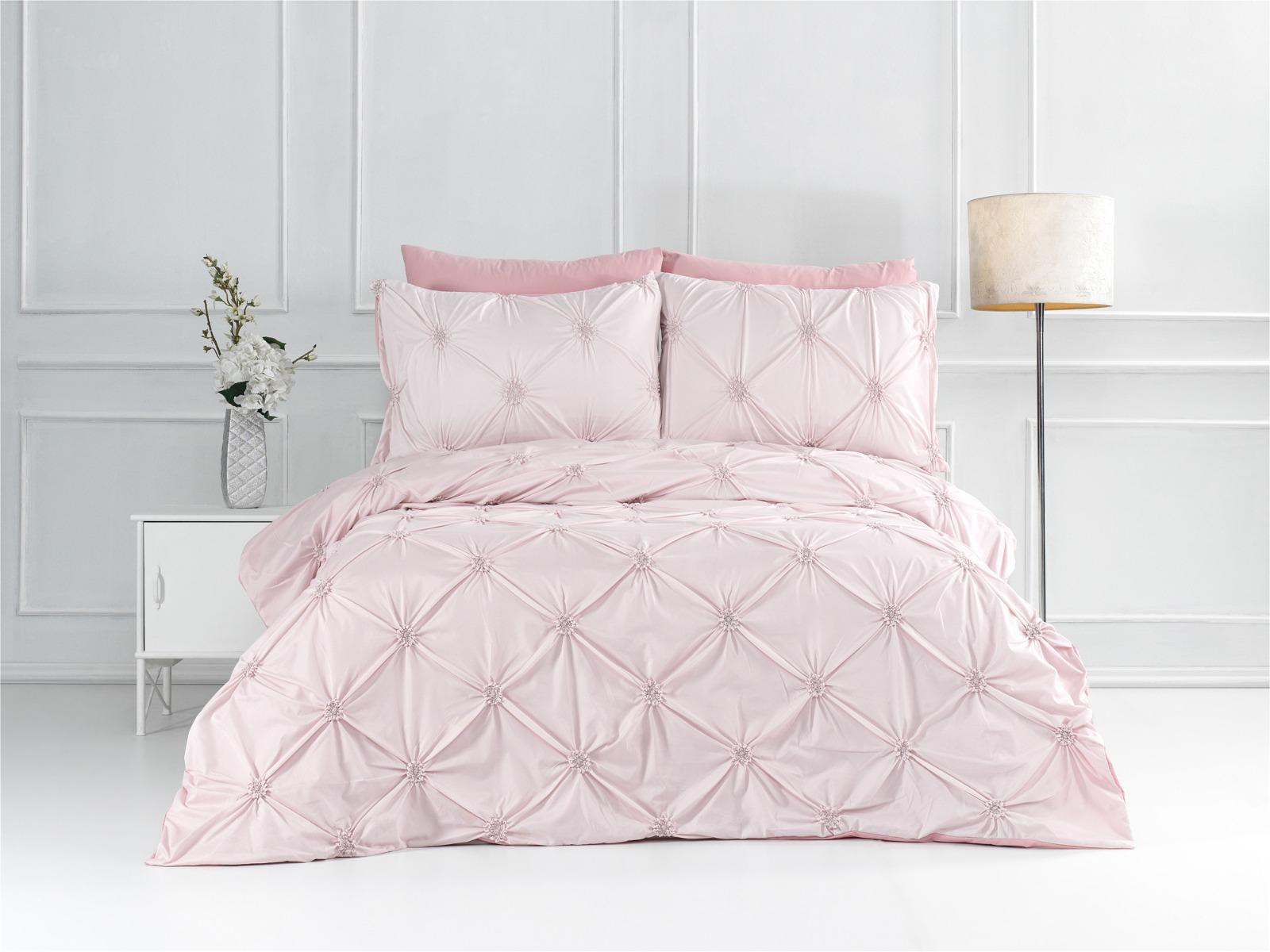 Elly – Луксозен спален комплект (6 части, 100% памук)