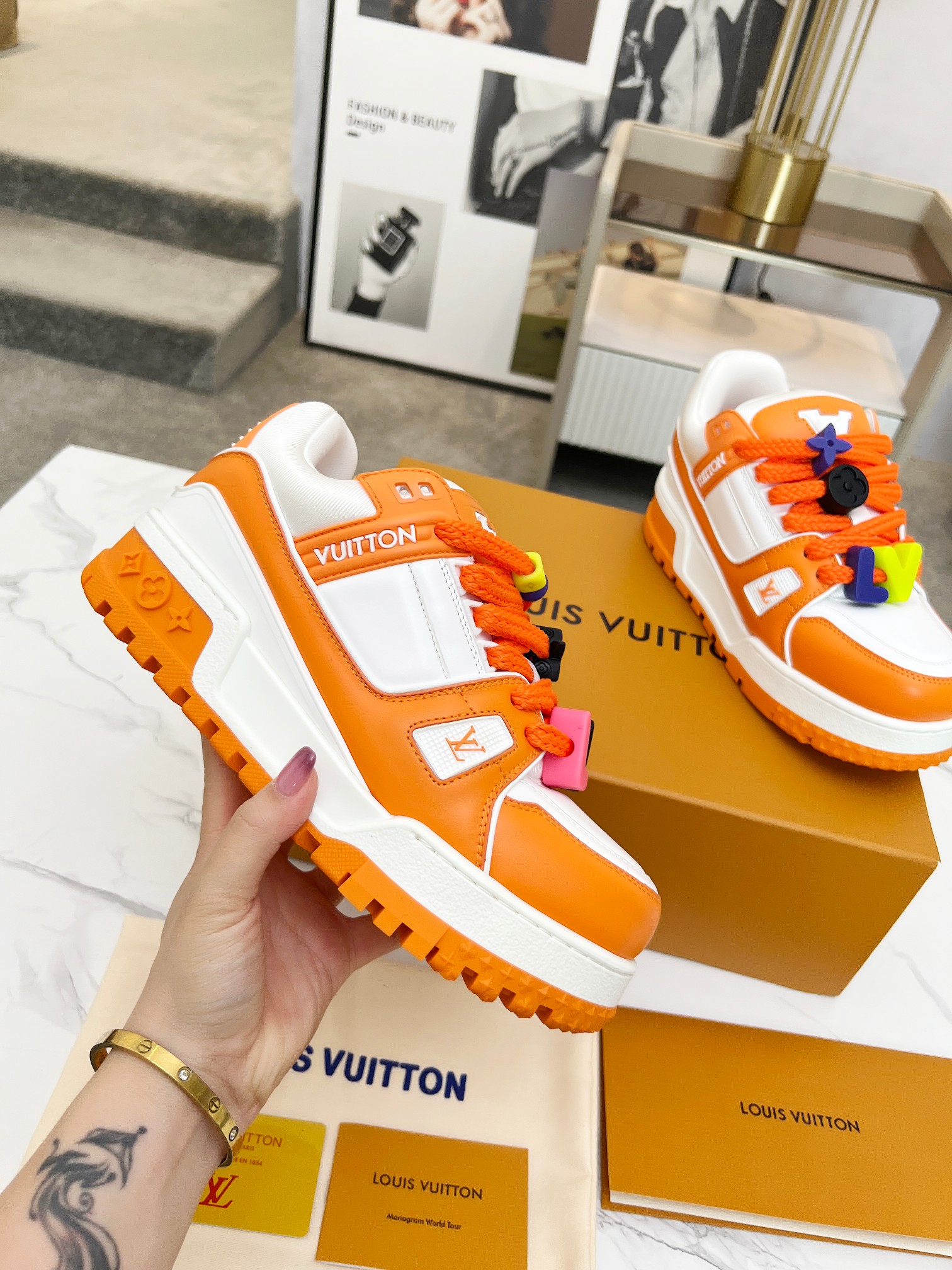 LV Trainer Sneaker