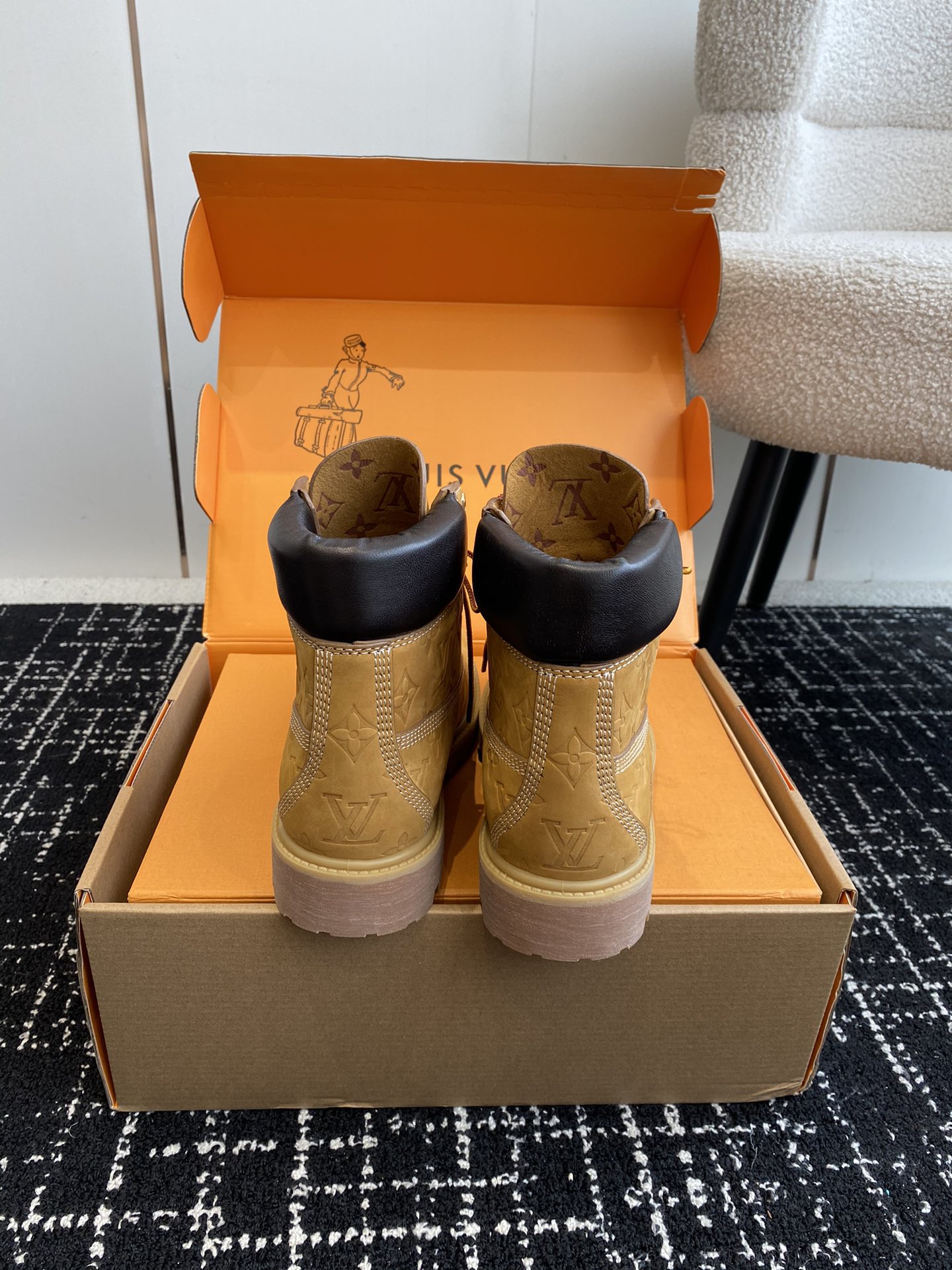 LV x Timberland Boot