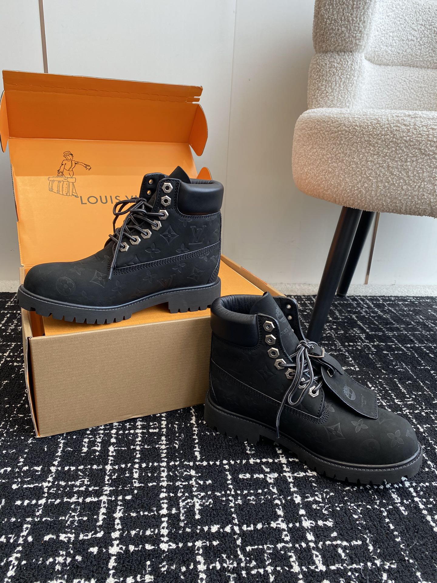 LV x Timberland Boot