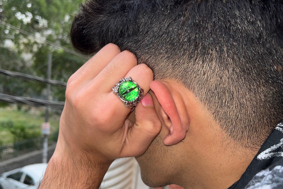 Emerald Green Statement Ring
