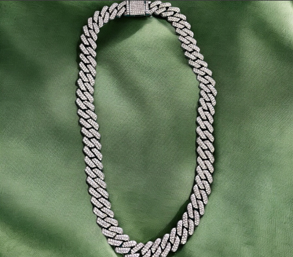 Cuban Link Diamond Necklace