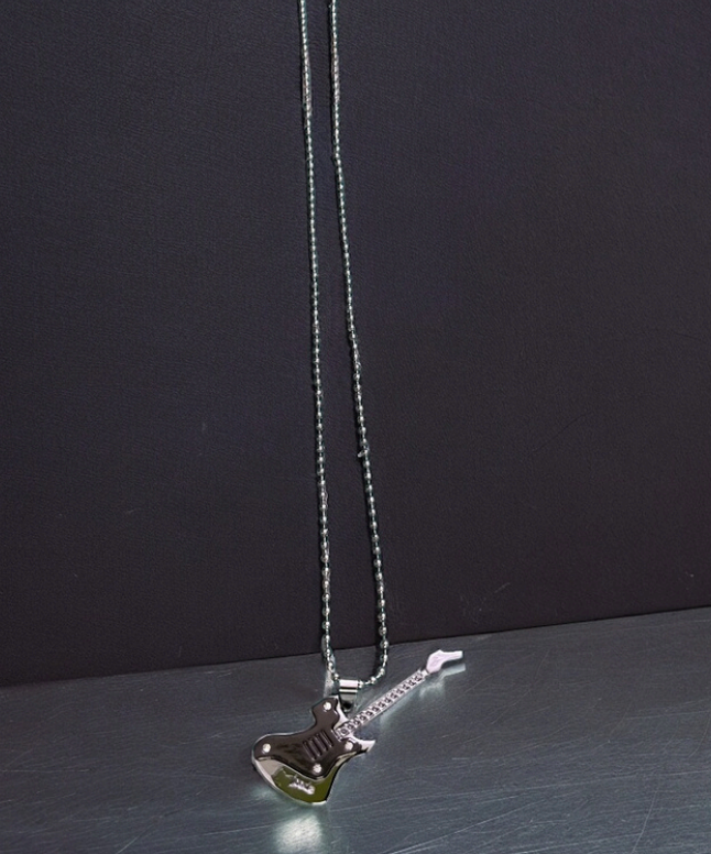 Guitar Pendant Necklace