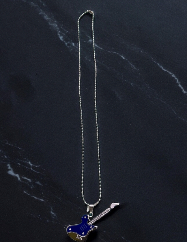 Guitar Pendant Necklace