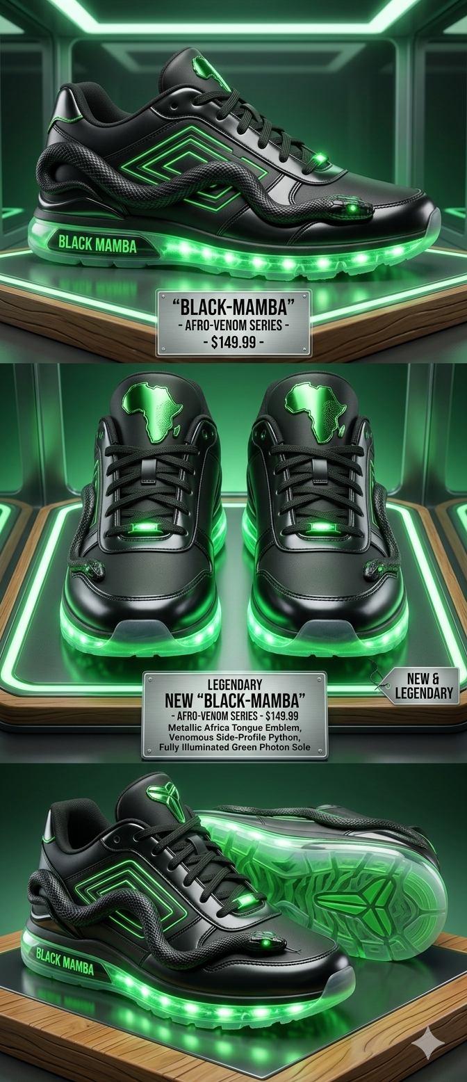 Black-Mamba Shoes: BM#1's