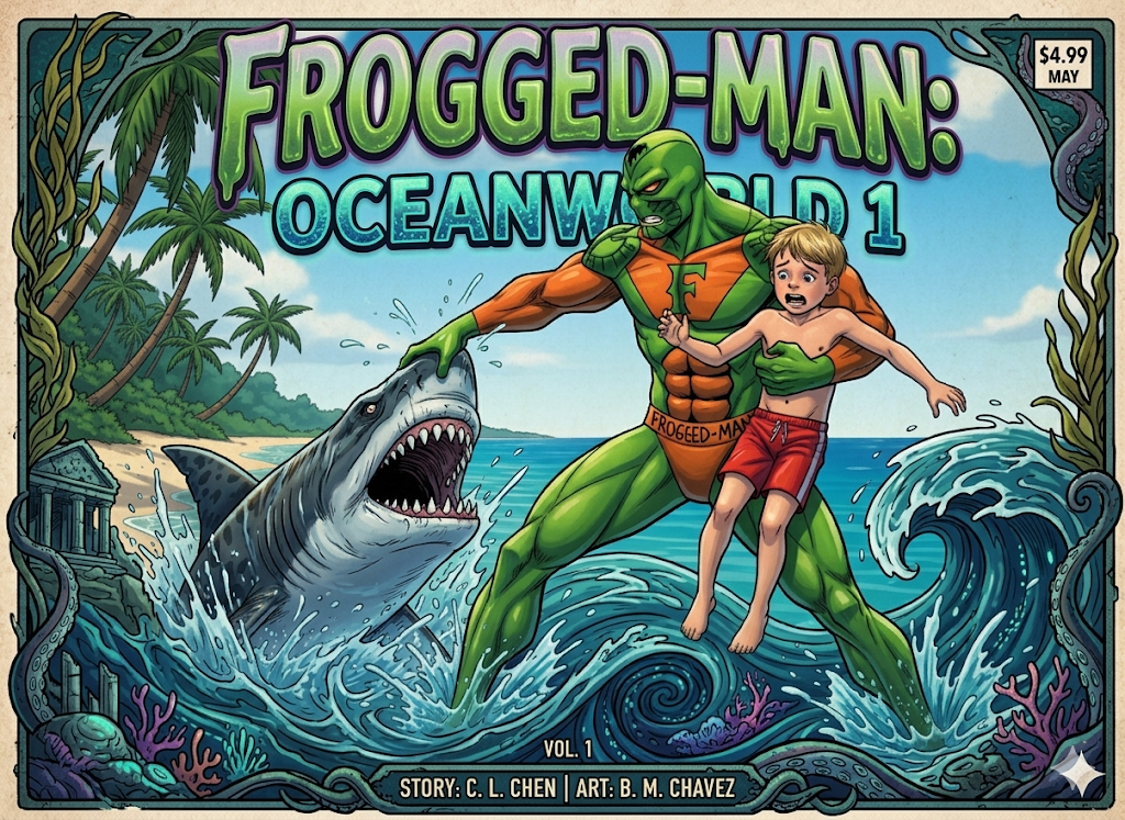 FROGGED-MAN: Oceanworld 1 (ComicBook#1)