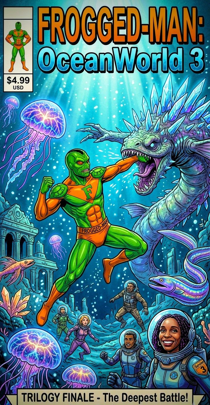 FROGGED-MAN: OceanWorld 3 (Comic Book#3)