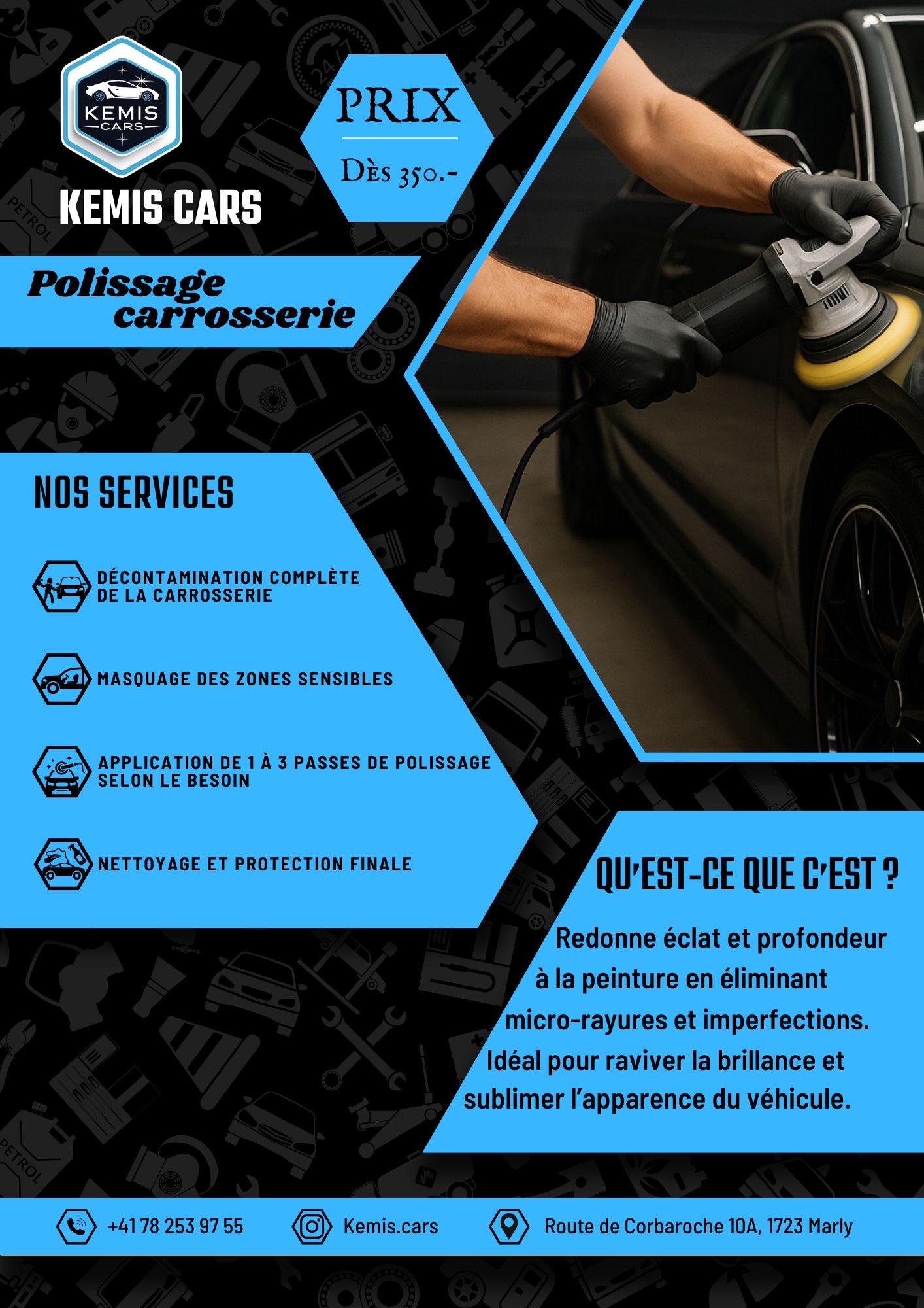 Polissage Carrosserie