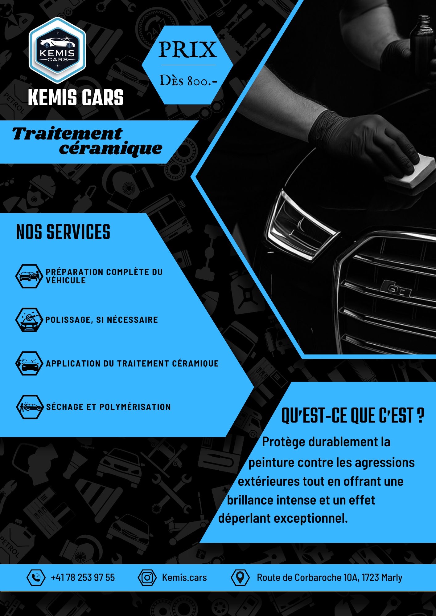 Traitement céramique