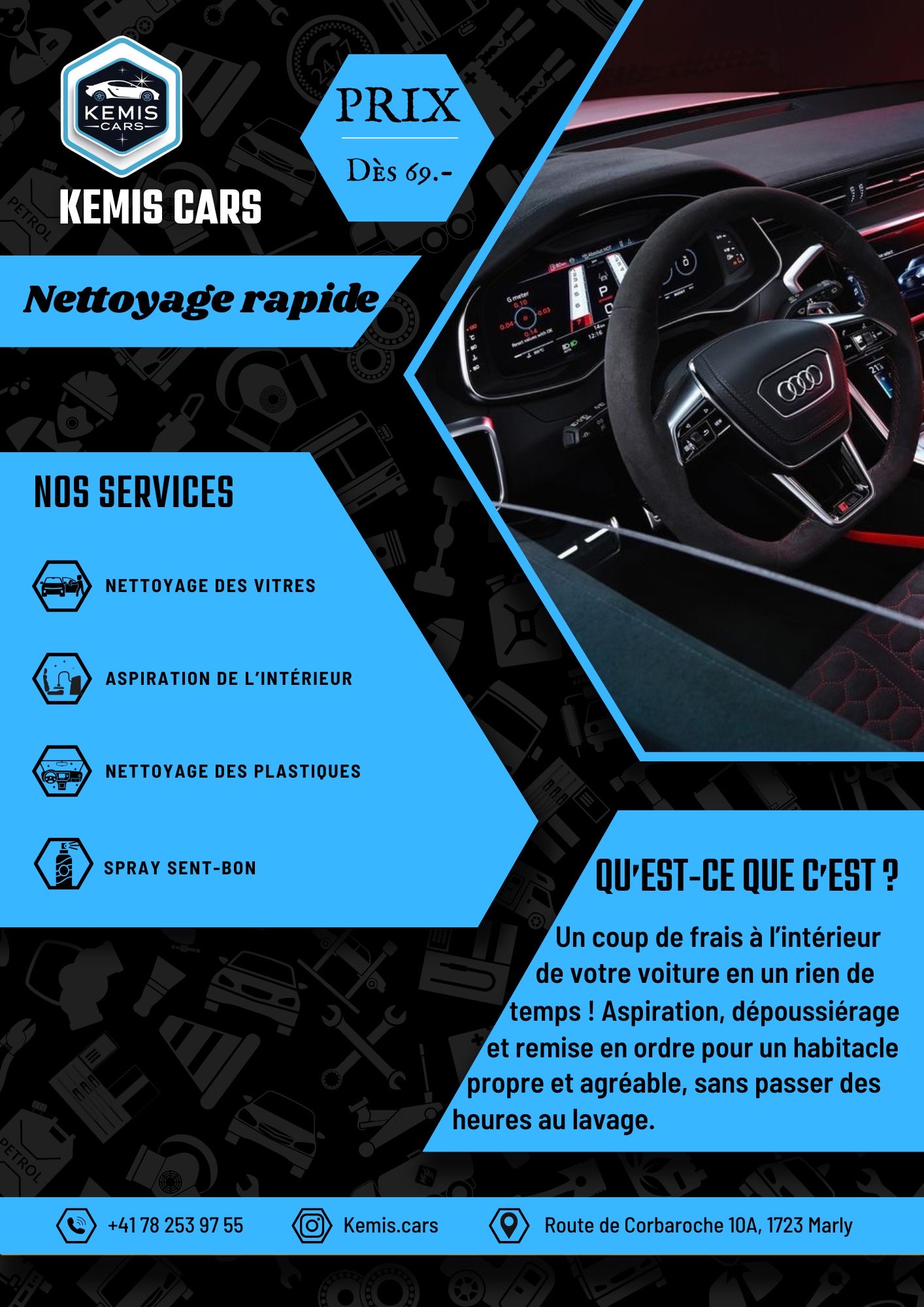Nettoyage rapide