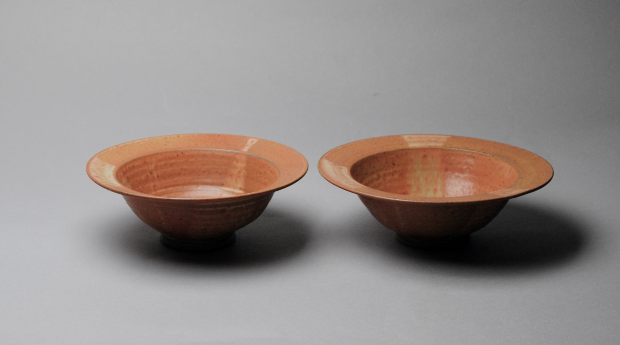 Handmade Stoneware Bowl Set of Two Y 57