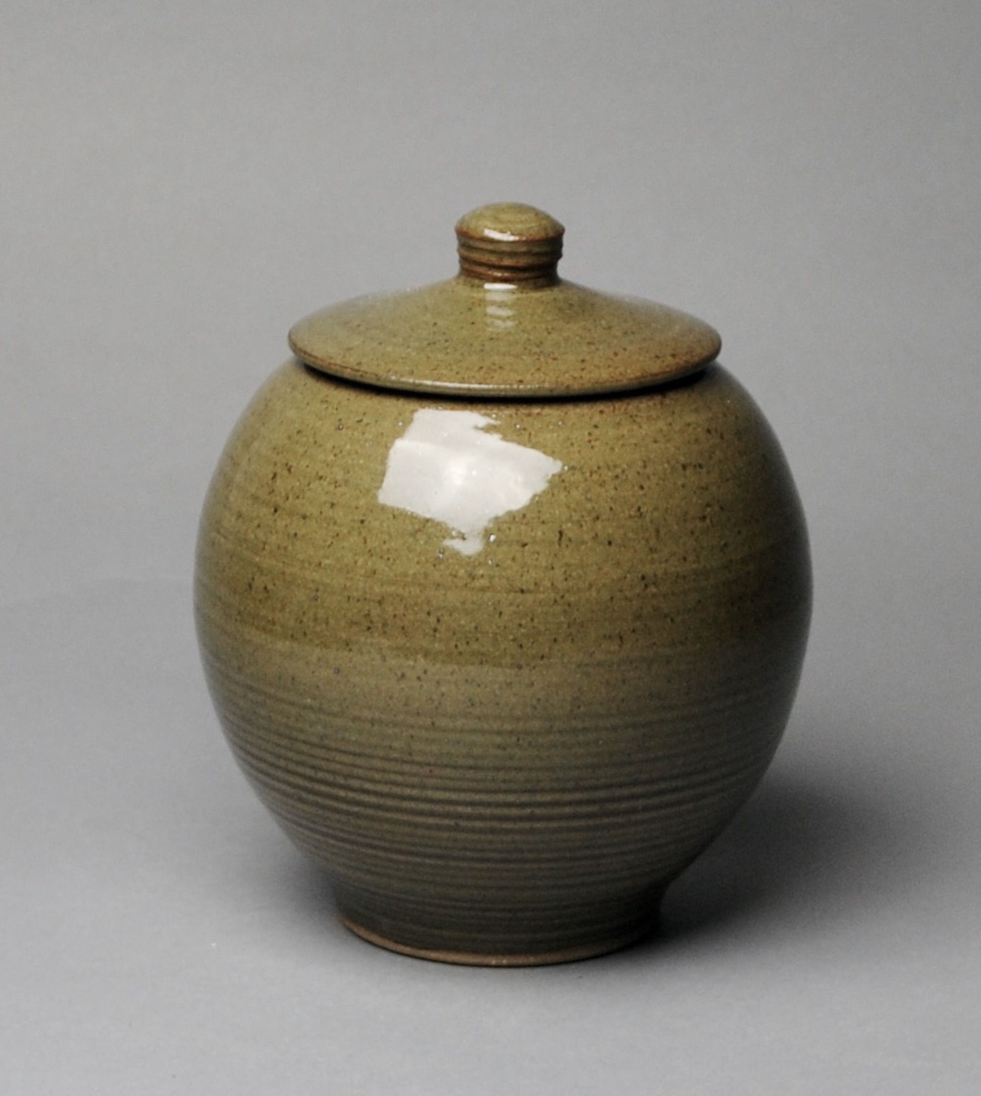 Handmade Porcelain Covered Jar Y 91