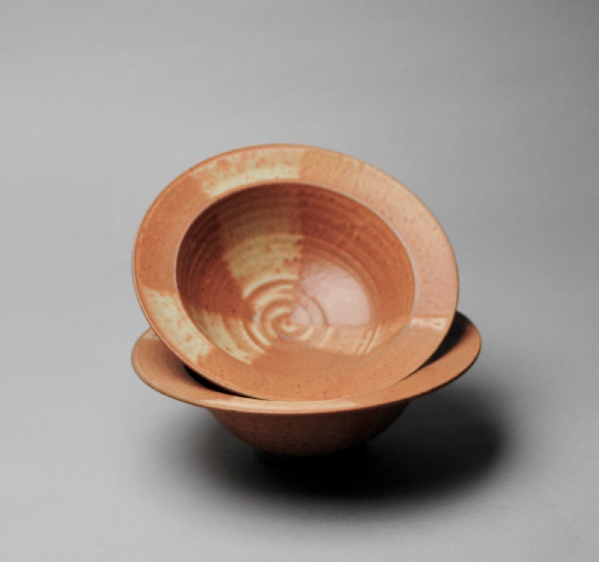 Handmade Stoneware Bowl Set of Two Y 57