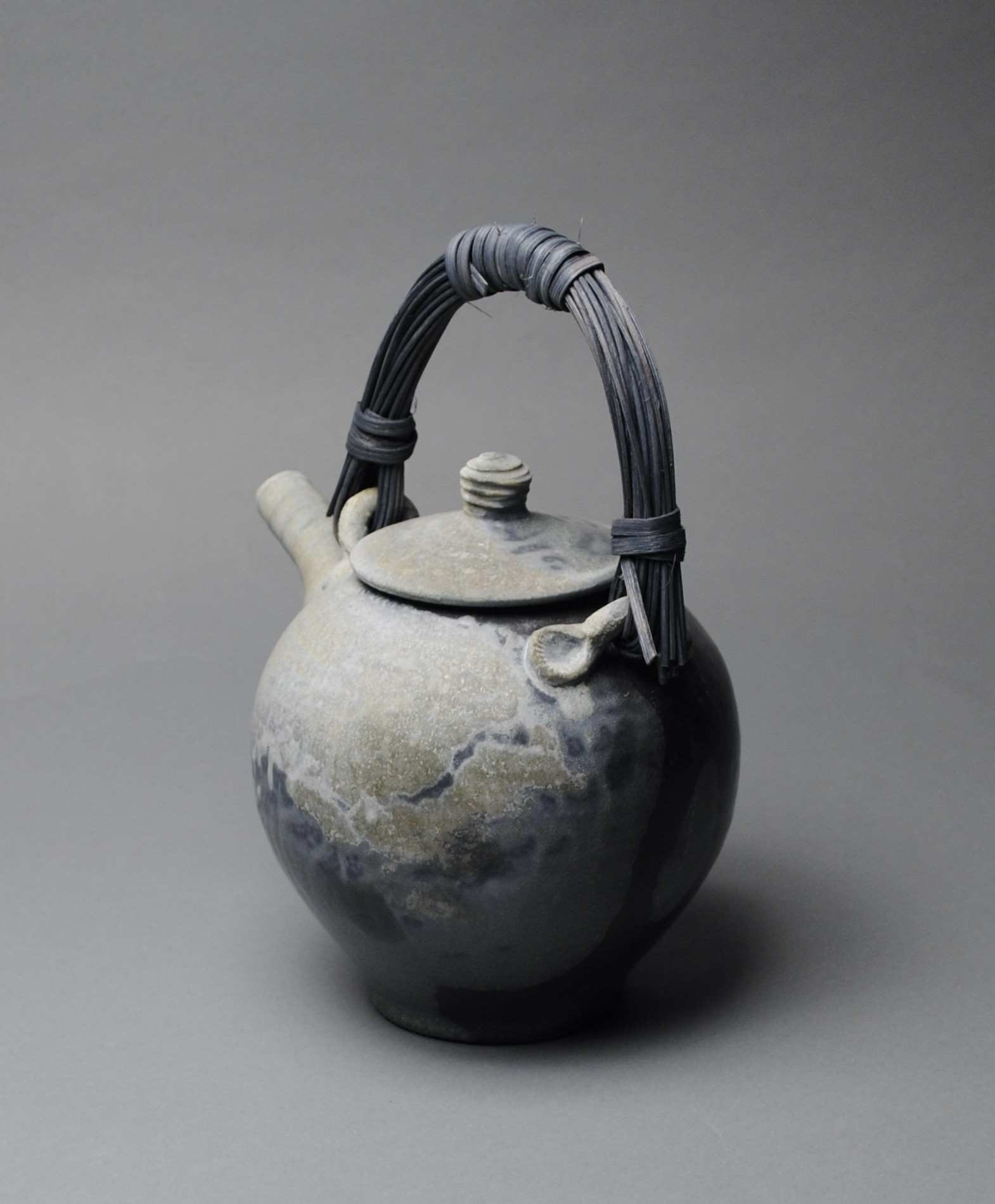 Porcelain Teapot Wood Fired Y 29
