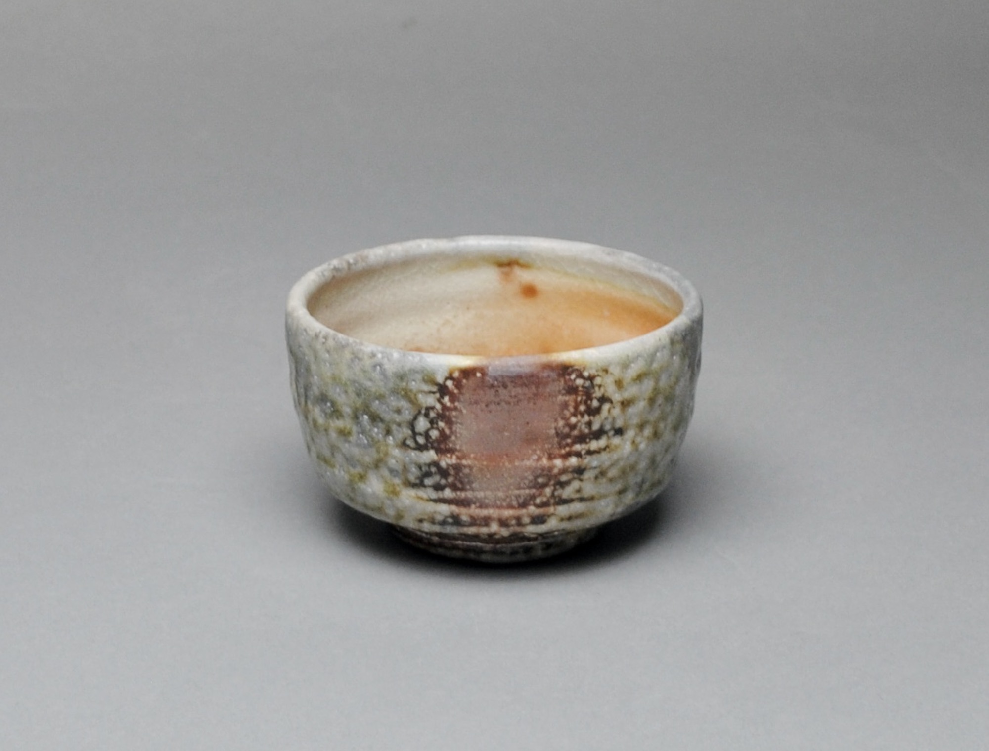 Handmade Porcelain Teabowl Chawan Wood Fired Y 55  