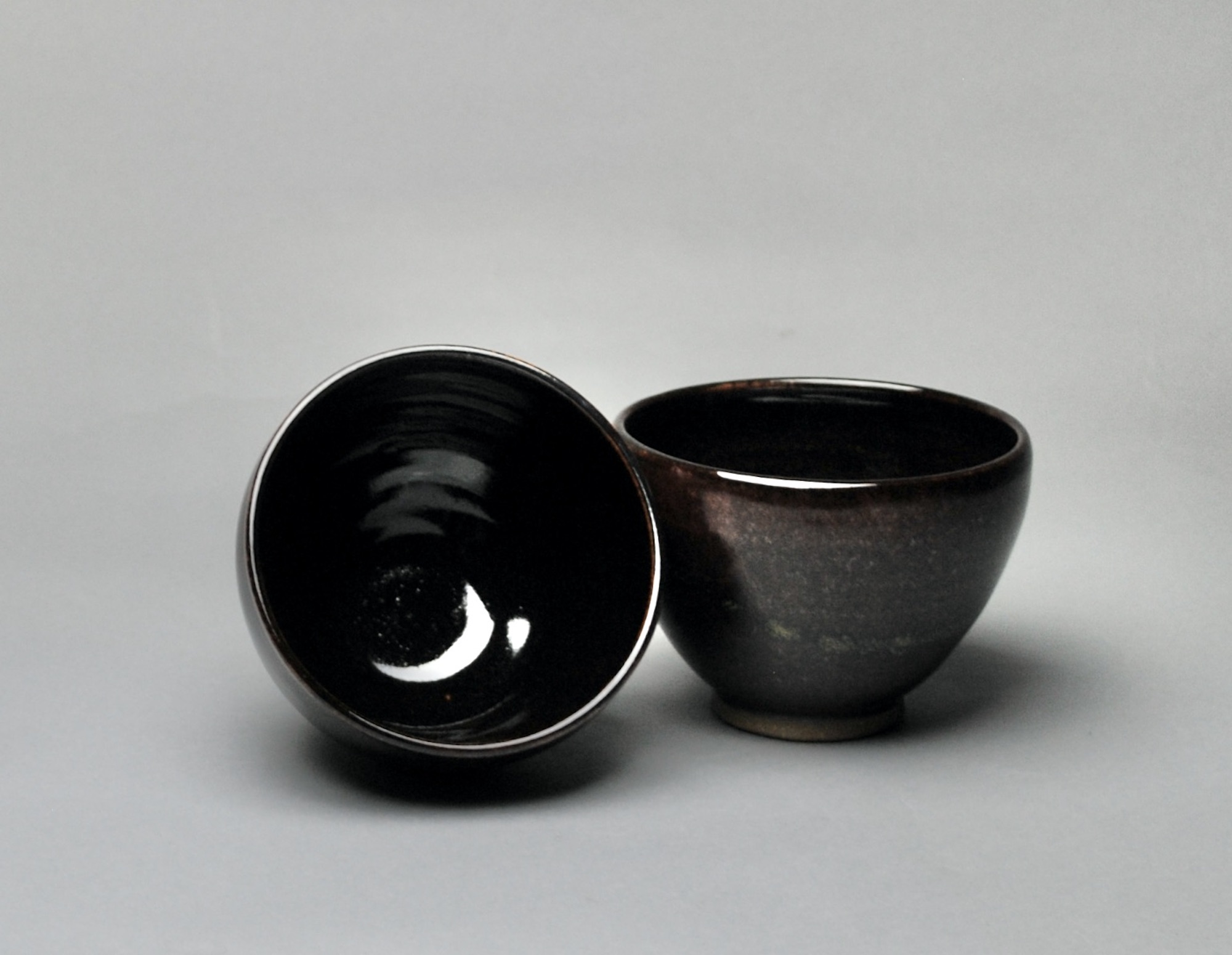 Handmade Bowls Stoneware set of Two Y 98