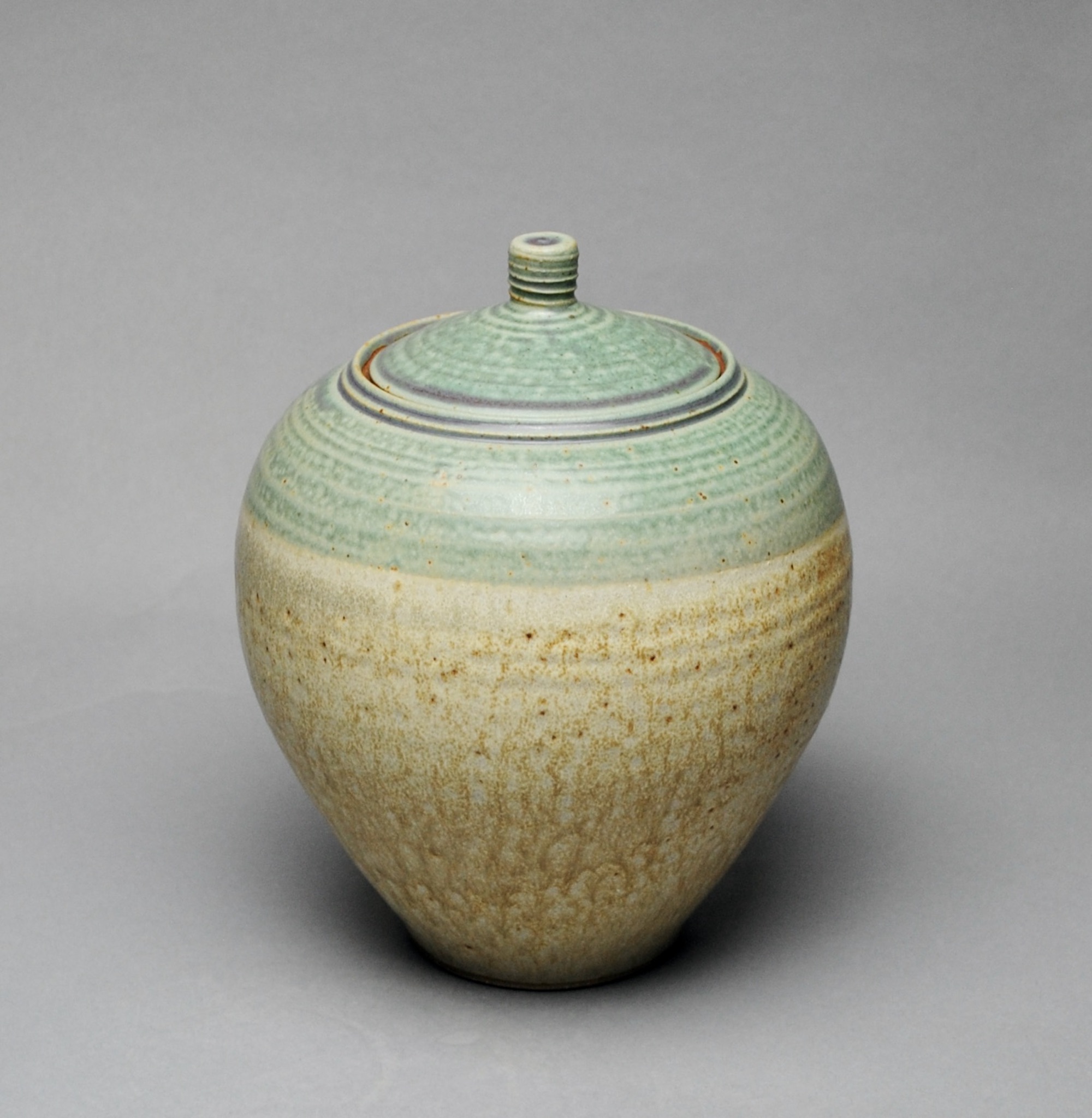 Handmade  Covered Jar Z 7