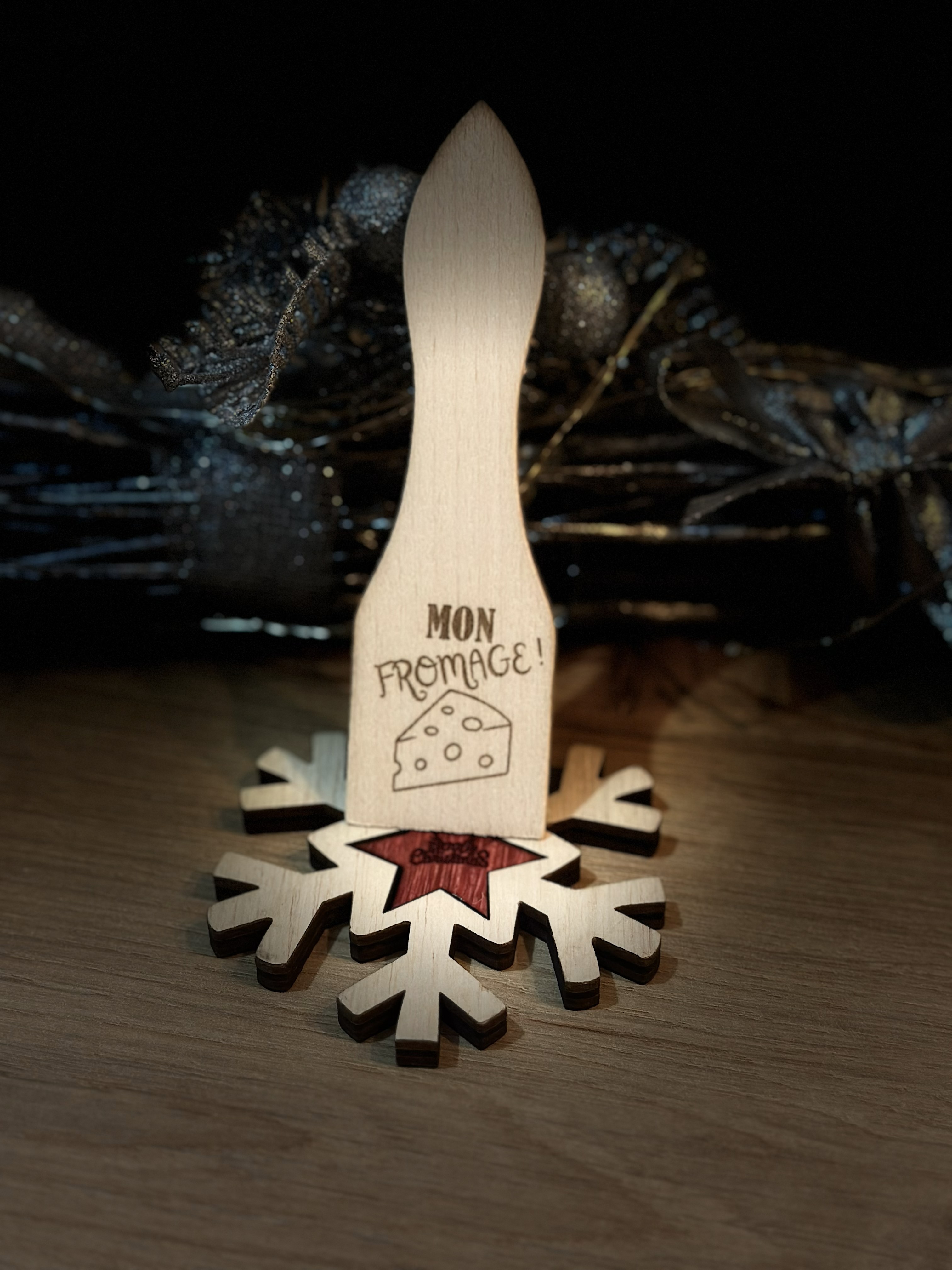 Lot de 6 Spatules à raclette 