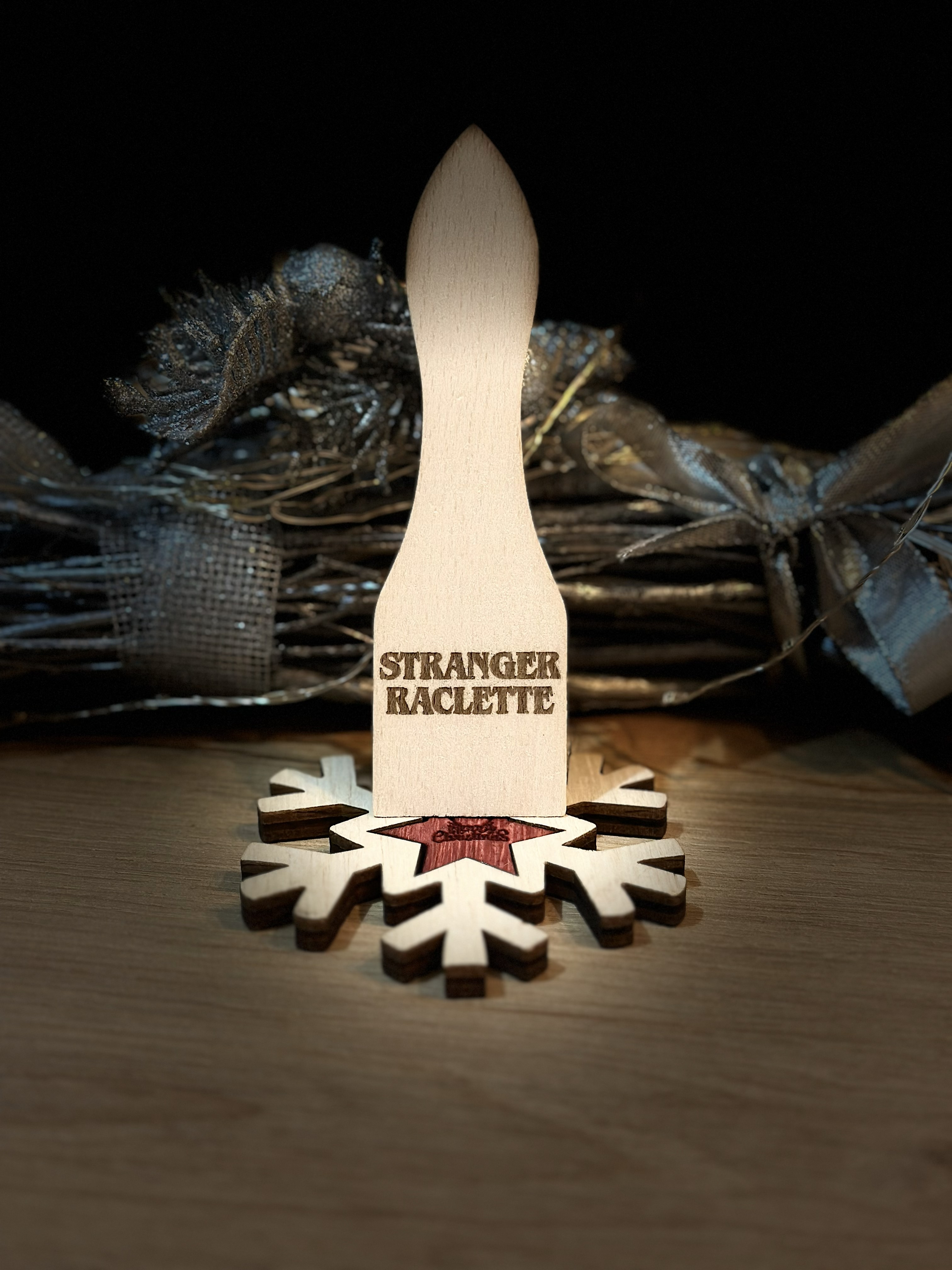 Lot de 6 Spatules à raclette "Séries/Film" 