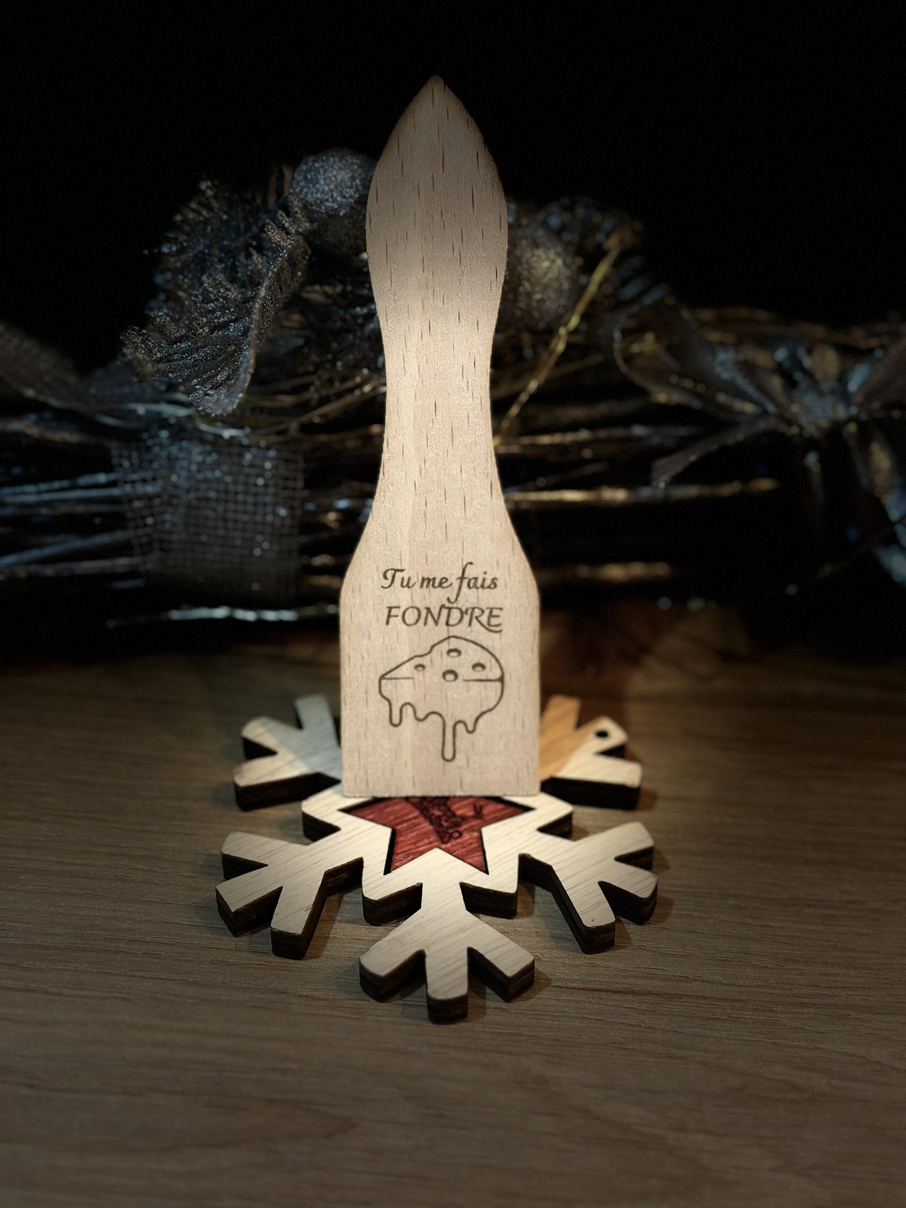 Lot de 6 Spatules à raclette