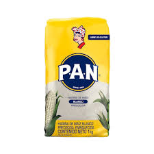 Harina PAN de maíz blanco