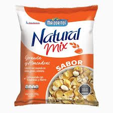 Granola y Almendras Natural Mix Maizoritos 250 grs