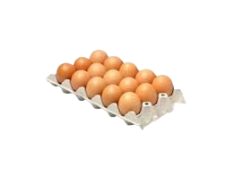 Huevos frescos medio carton