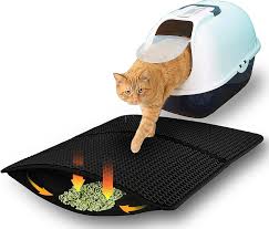 Alfombra atrapadora de arena para gatos